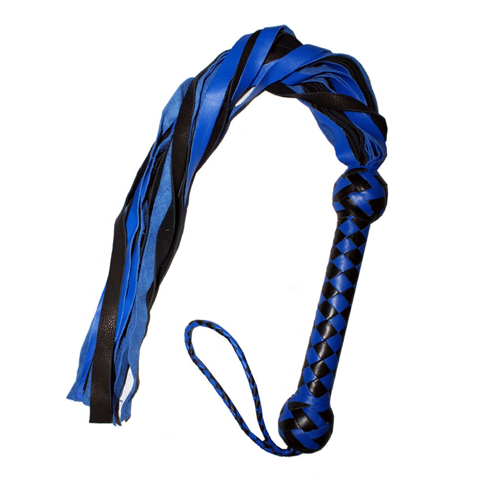 LEATHER BULLWHIPS FLOGGER BLACK WHIPS 20 PCS SOFT TAILS