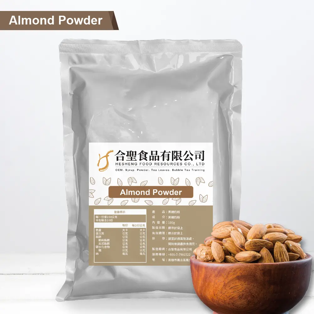 Bubble Milk Tea Hot Selling Beverage Raw Materials for Almond Powder