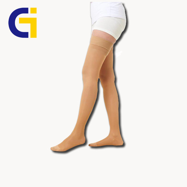  Class 2 For varicose Closed Toe Nylon Thigh High Compression Stockings