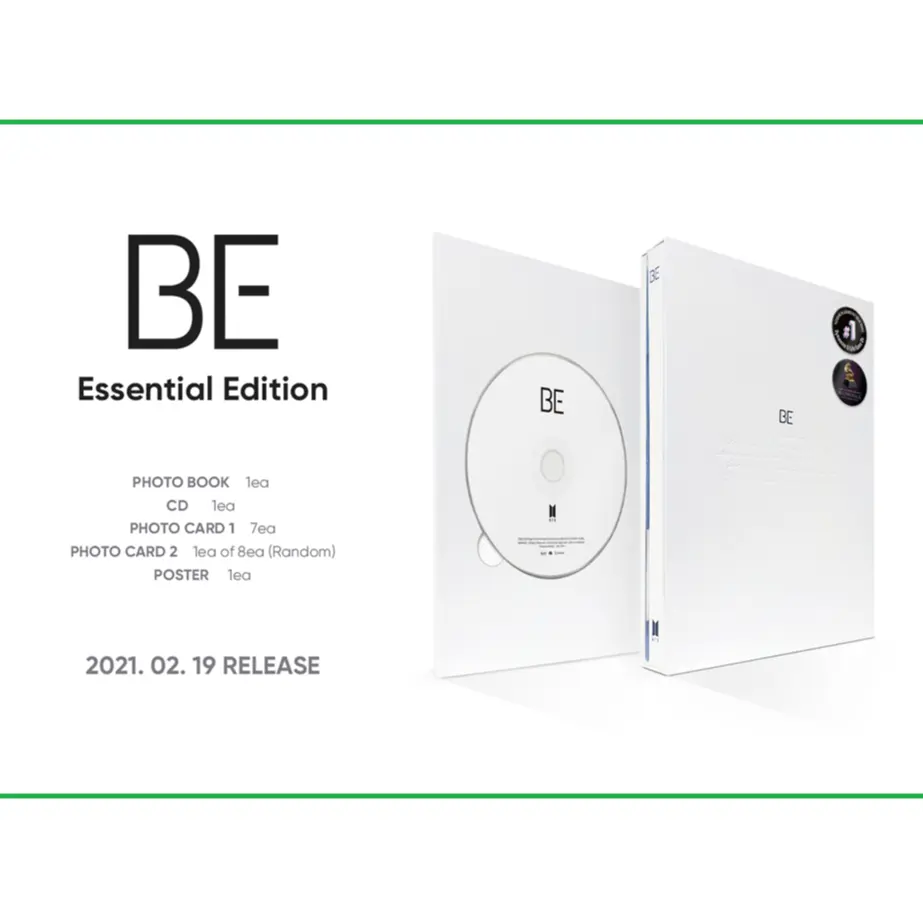 [ BTS ALBUM OFFICIAL ] BE_ ESSENTIAL EDITION_ Pre-order K-POP - Wholesale Quotes and New Music Store Supplier KPOP