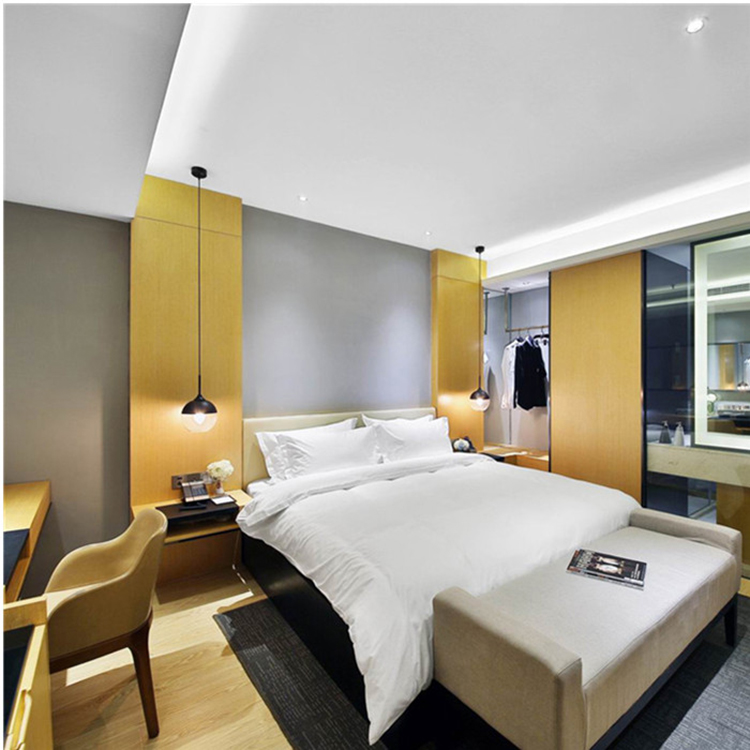 Хорошее качество 5 звезд гостиничная мебель King Hotel Bed