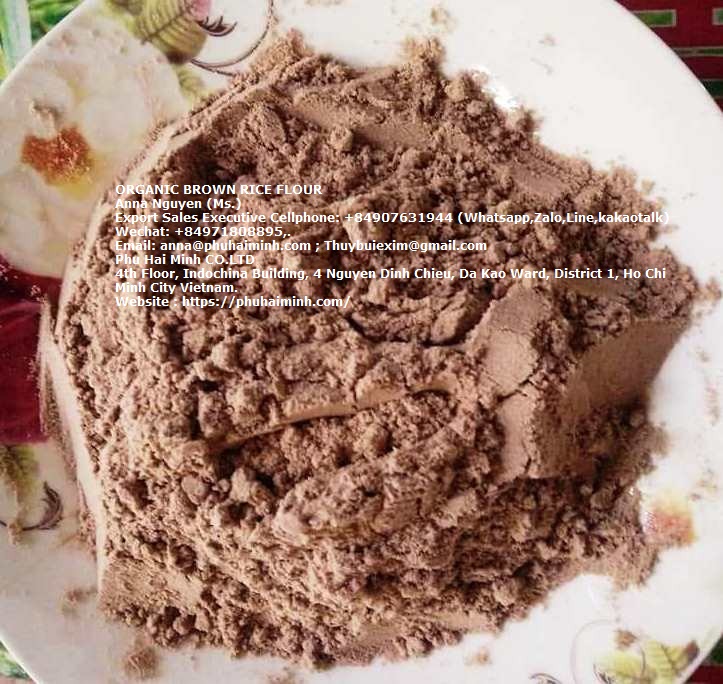Коричневая рисовая мука из PHU HAI MINH CO.LTD