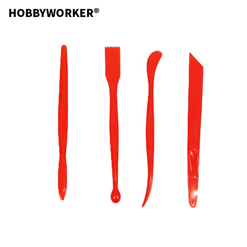 Hobbyworker 2022 Новинка 4 шт. с инструментами для моделирования из полимерной глины для изготовления ювелирных изделий ручной работы L0016