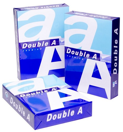 Double A A4 Copy Paper 70gms - 80gsm