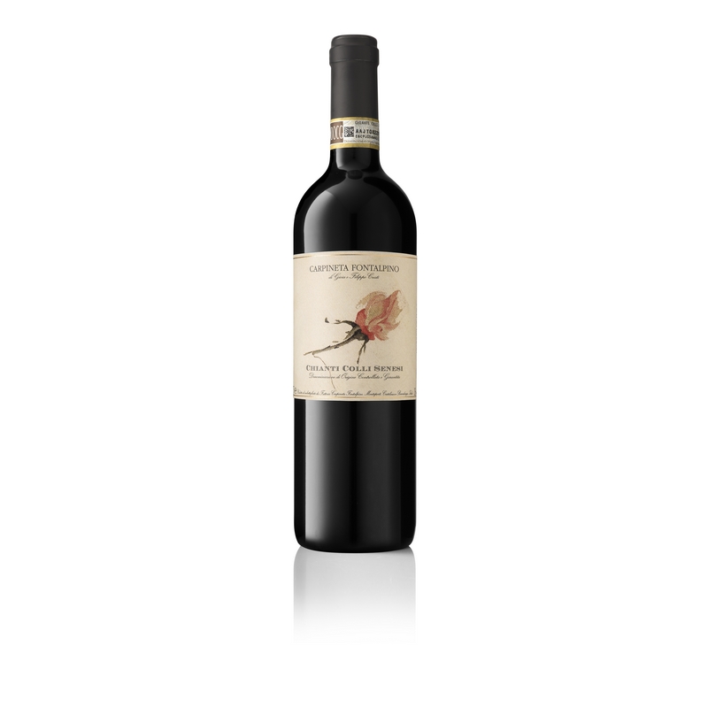 Итальянское органическое красное вино лучшего качества Chianti Colli Senesi DOCG 750 мл