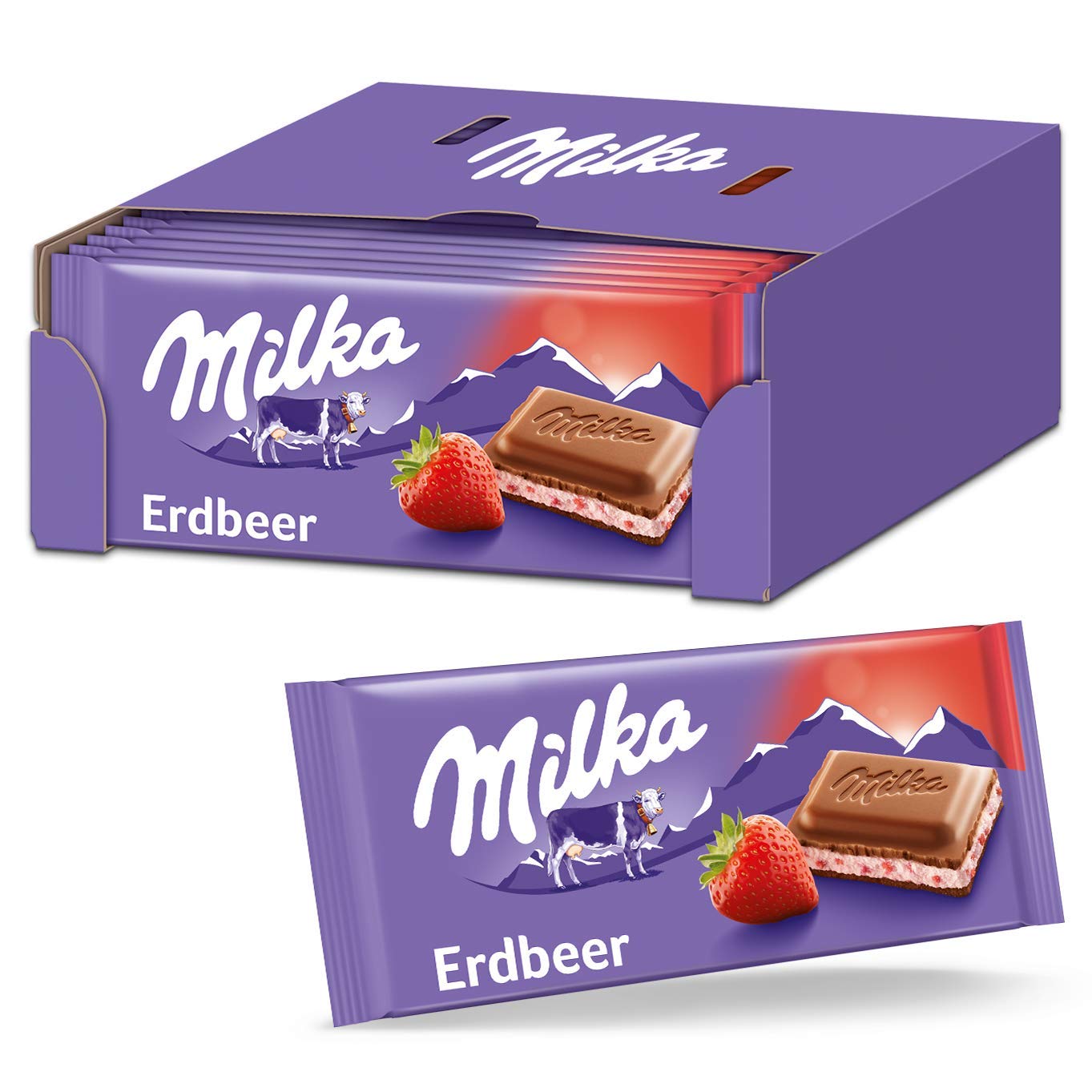 Шоколадные конфеты Milka хорошего качества, доступны в Германии