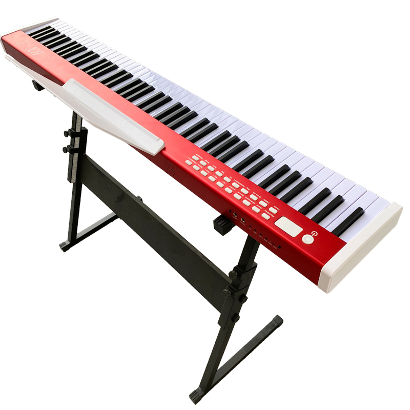 MIDI Bluetooth, используется для продажи, Китай, 88 клавиш, чувствительная клавиатура, электронное полуутяжеленное цифровое пианино