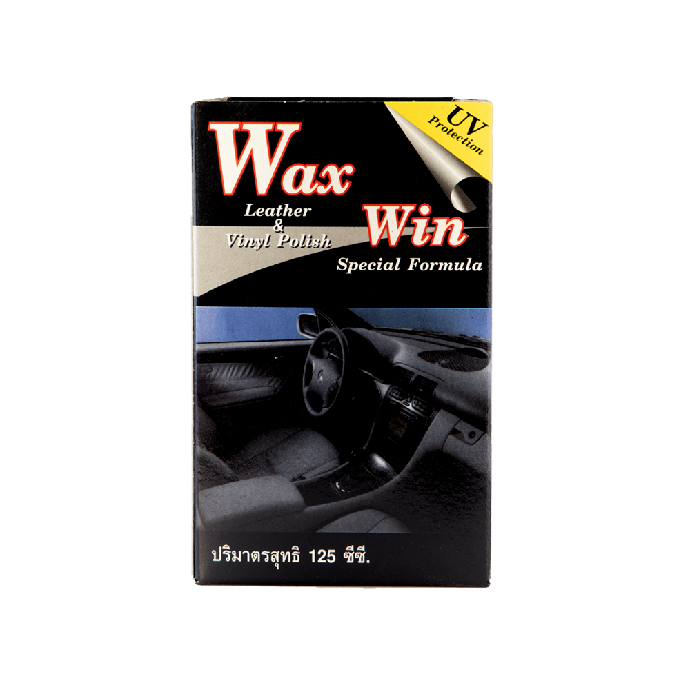 WaxWin Care Seat Leather And Vinyl Protective Polish Cleaning 140G