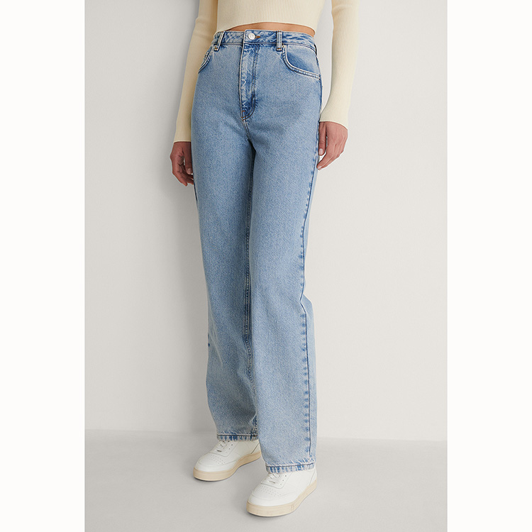jeans import al por mayor high-waisted jeans ropa de mujer women jeans