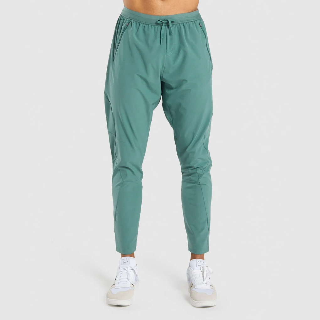 French terry sweat pants mens loose OEM Men's Sport Cotton custom casual pants joggers printed logo stacked Sweatpants
