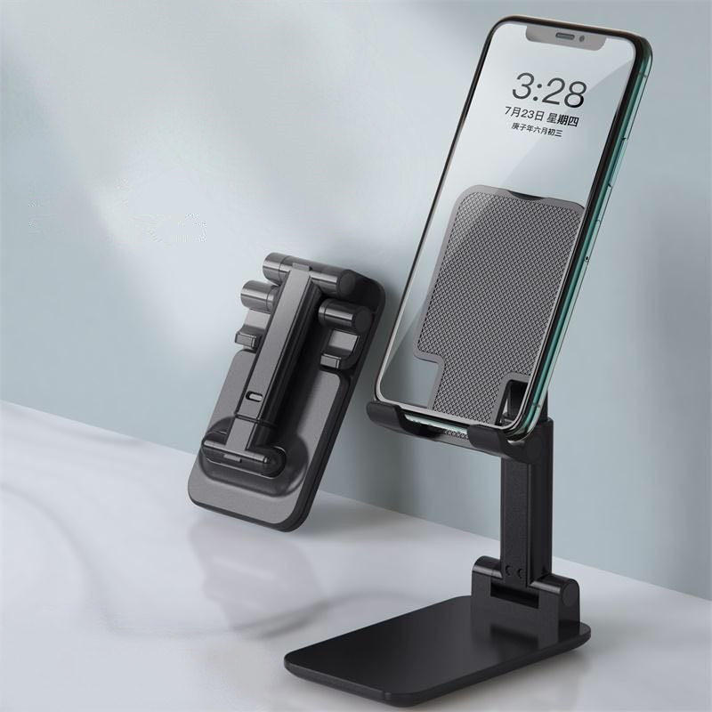mini height adjustable foldable abs plastic desktop table tablet holder for mobile cell phone stand