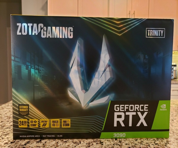 ZOTAC GAMING GEFORCE RTX 3090 TRINITY 24GB GDDR6X GRAPHICS CARD