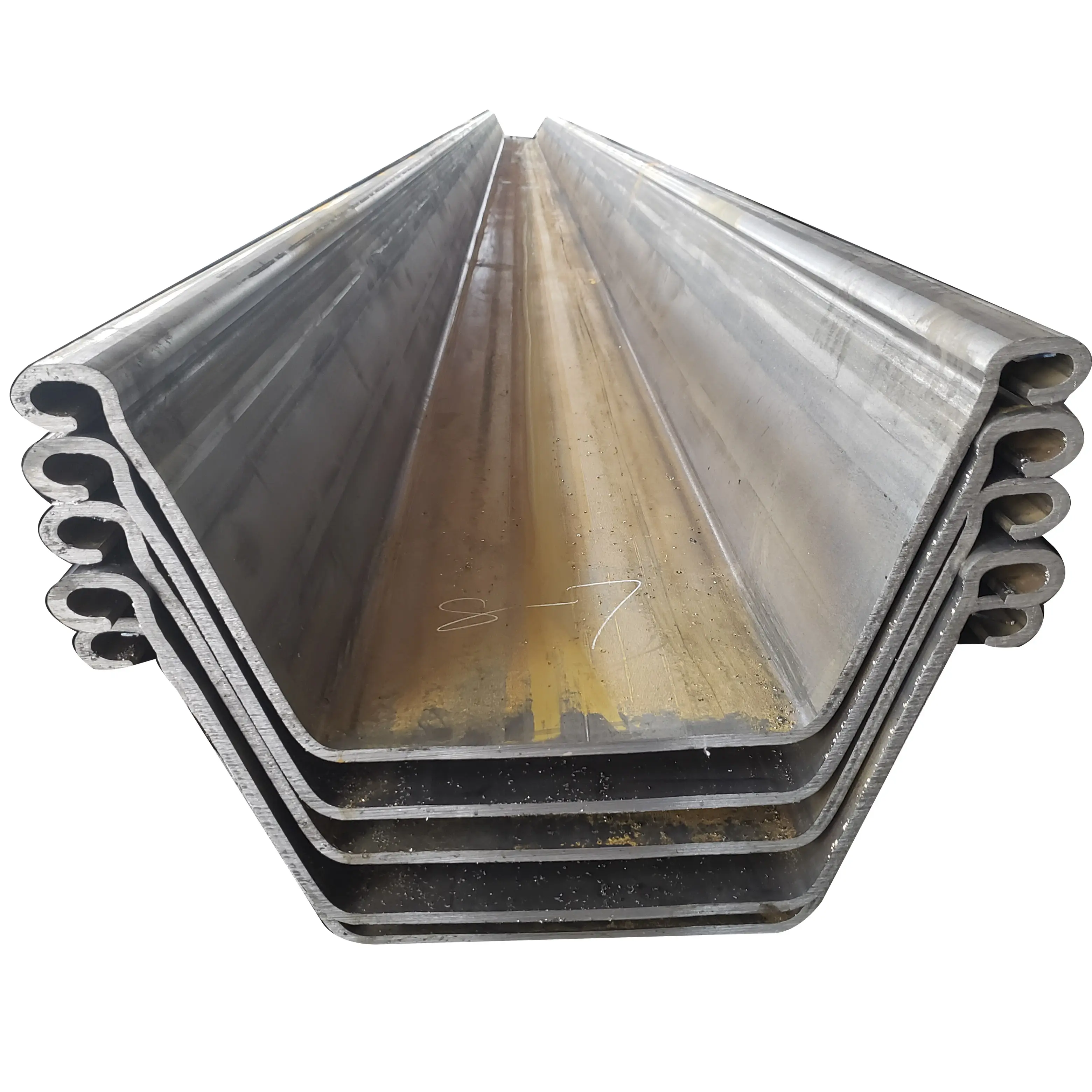 Vinyl PVC Sheet Pile High Resistance To Scratches Or Cracks