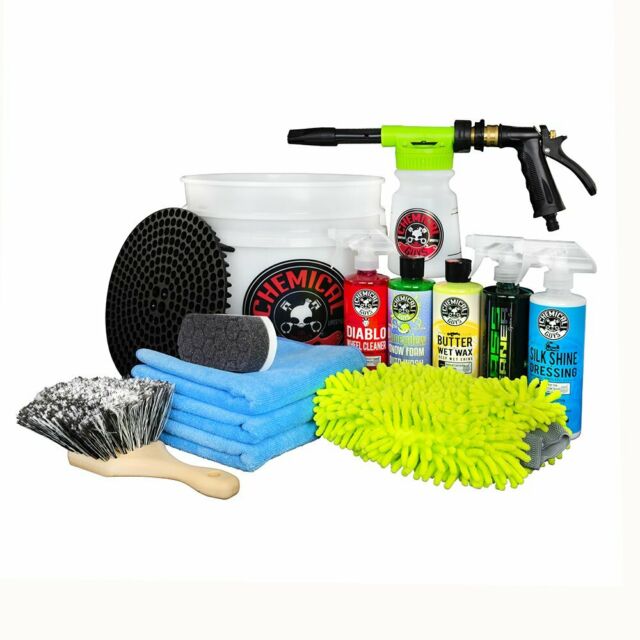 Chemical Guys HOL148 16-Piece Arsenal Builder Car Wash Kit with Foam Gun