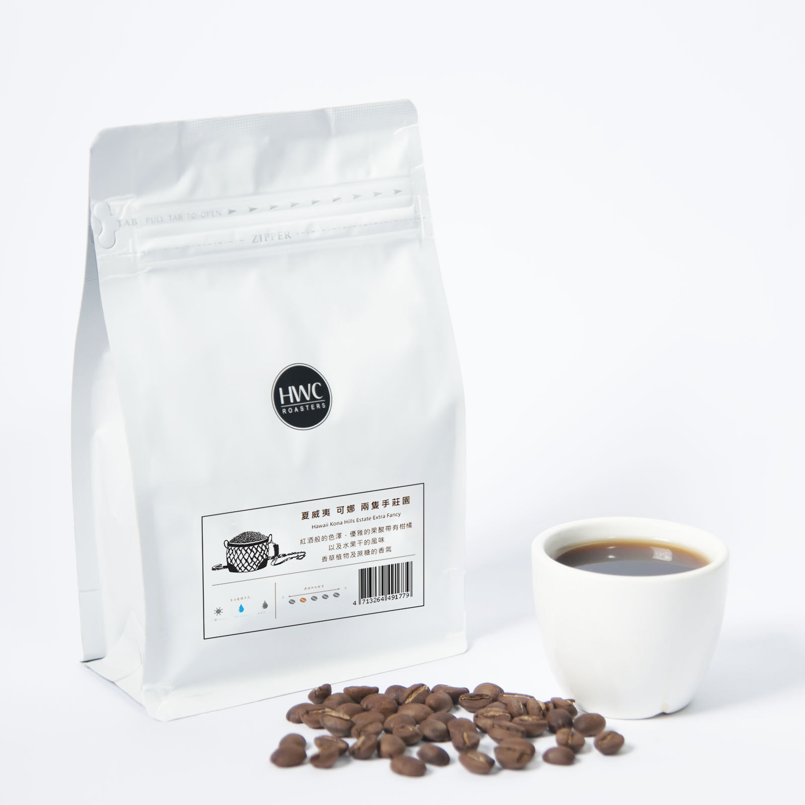 Hawaii Kona Hills Estate Extra Fancy Premium High Quality Specialty Roasted Coffee Bean OEM ODM