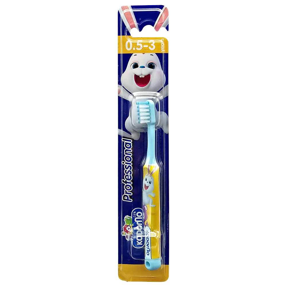 High Quality Kodomo Blue Soft Baby Toothbrush With ISO Halal Certificate