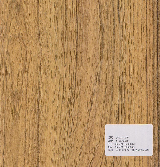 Wood зерна PVC лист для мебели