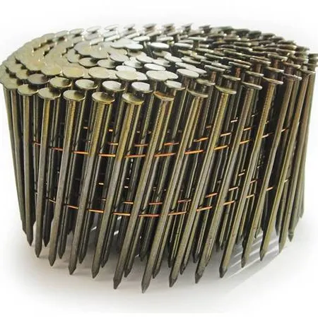 Round Head 3-1/4-Inch x .120 x 15 Degree  Hot Dip Galvanized Ring Shank Wire Collated Coil Framing Nails