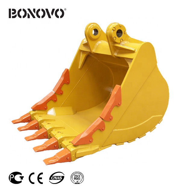 Bonovo Excavator Hard Rock HDR Bucket For CAT 374 /CAT 385 /CAT 390