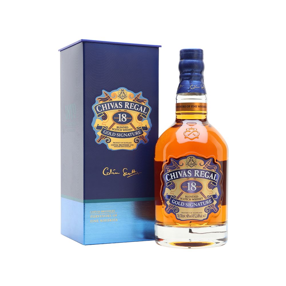 Шотландский ВИСКИ Chivas Regal 18