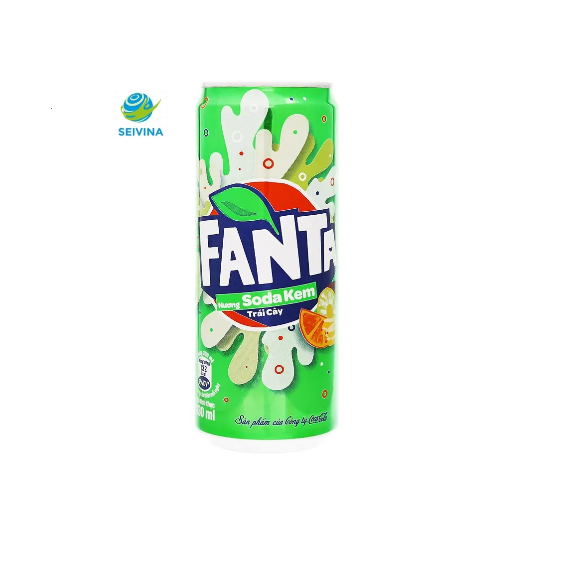 carbonated soft drink with cream soda 330ml