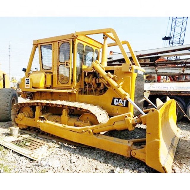 Вторая рука D7G гусеничный бульдозер с лебедкой для продажи/D6 D7 D8K бульдозер