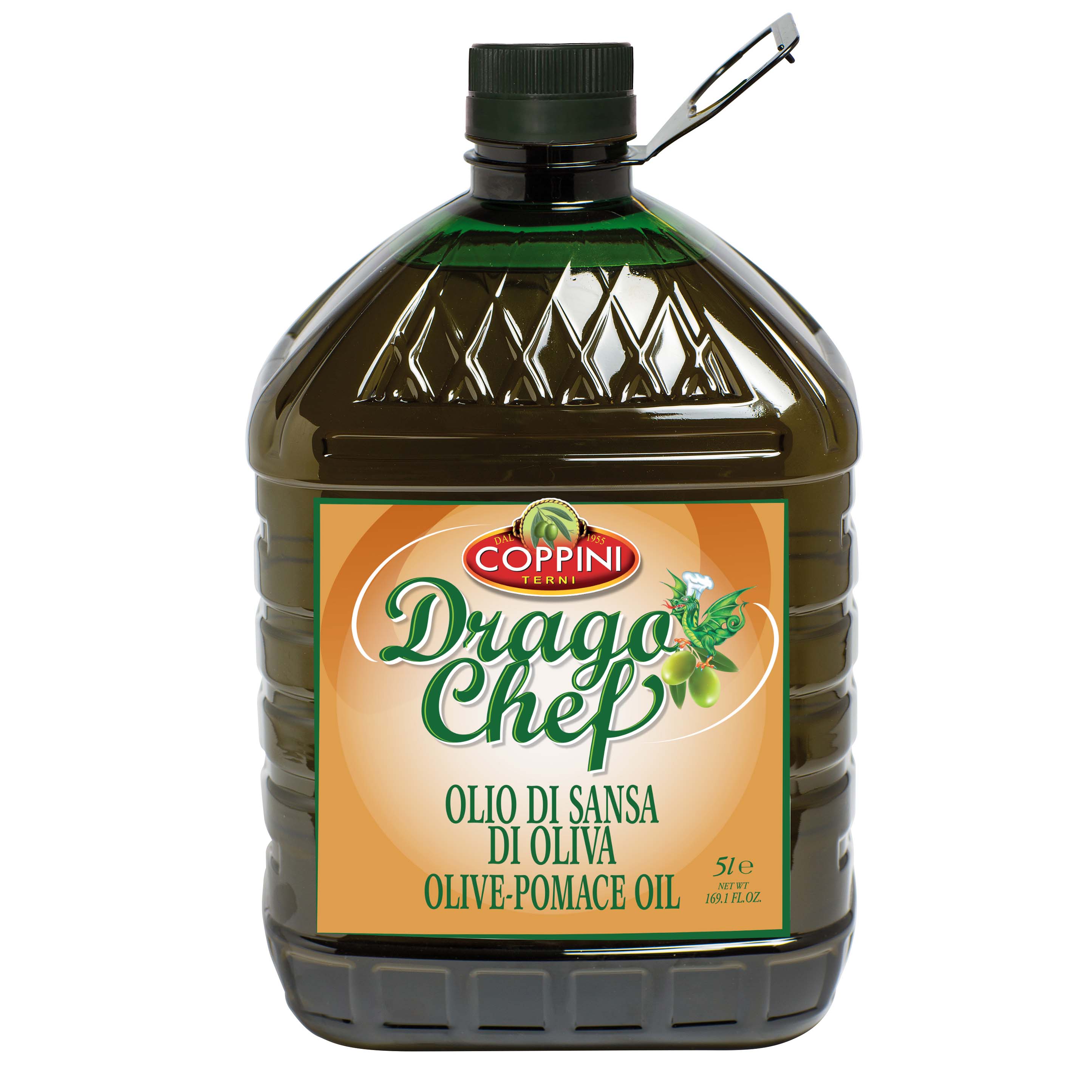 Масло оливкового помола COPPINI 5L PET