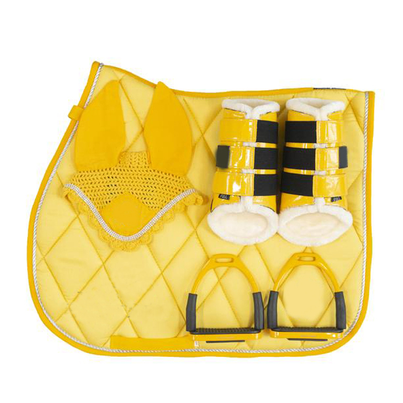 Horse Riding Sweat Absorbing Saddle Pads Sets Wholesale Custom Design Horse Saddle Pads Sets