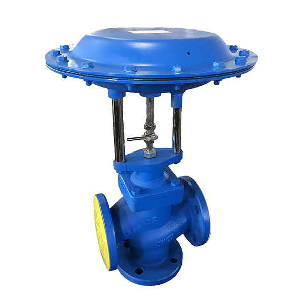 2021High Quality GGG-40,3 Sfero Cast Iron Body DN50 PN25 3way Proportional Pneumatic Control Valve From Turkey