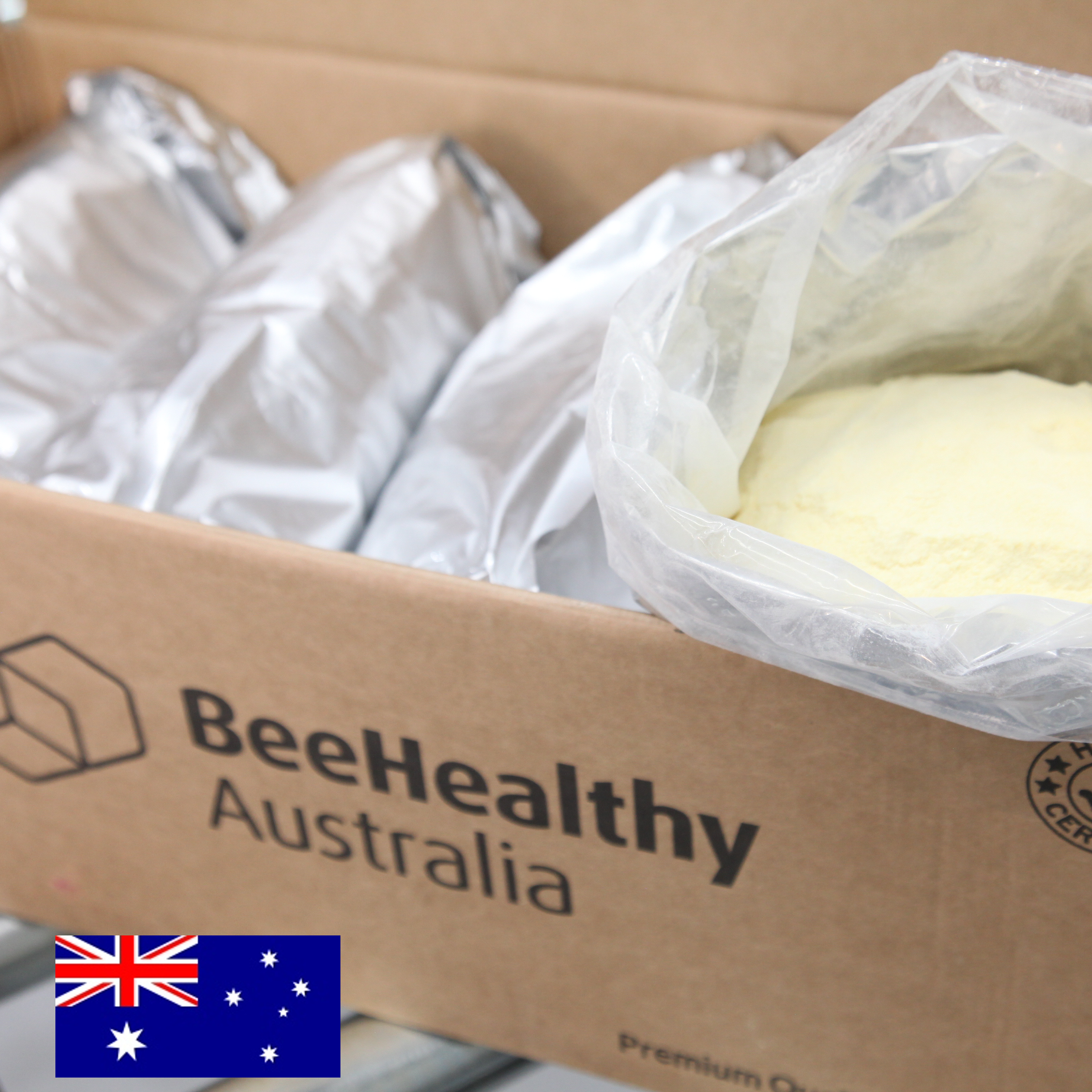 Premium Royal Jelly Powder Australian Made - Lyophilised Powder - 6% 10-HDA Royal Jelly Powder - High Potency - kangaroo Island