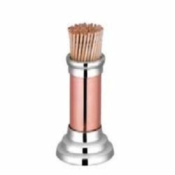 STAINLESS STEEL TOOTHPICK HOLDER ROUND SHAPE TOOTHPICK HOLDER UNIQUE TOOTHPICK HOLDER