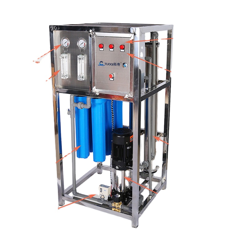 ro water purification system 250L/H Reverse Osmosis water treatment equipment water filter purifiers