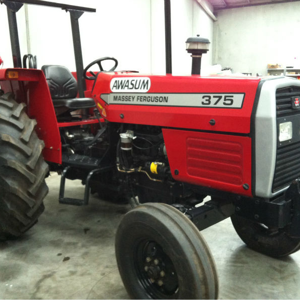 Дешевый, довольно используемый сельскохозяйственный трактор Massey Ferguson MF 375