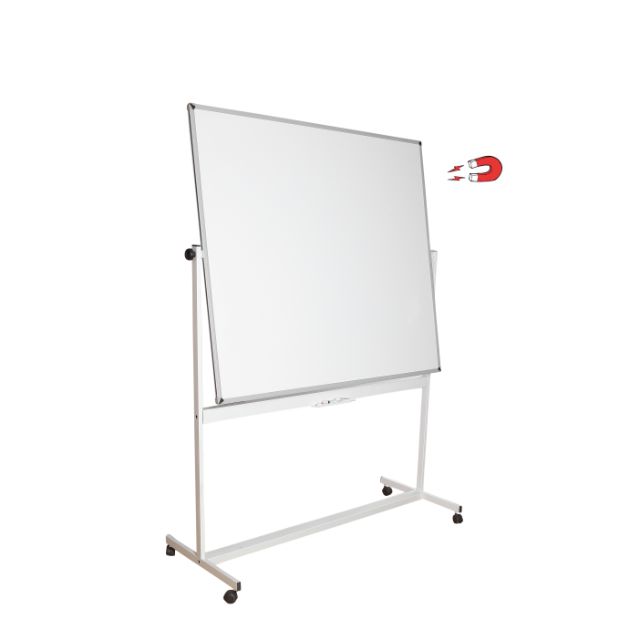 Single Double Sided Mobile Enamel Ceramic Magnetic Whiteboard  90x120cm 120x140cm 120x200cm