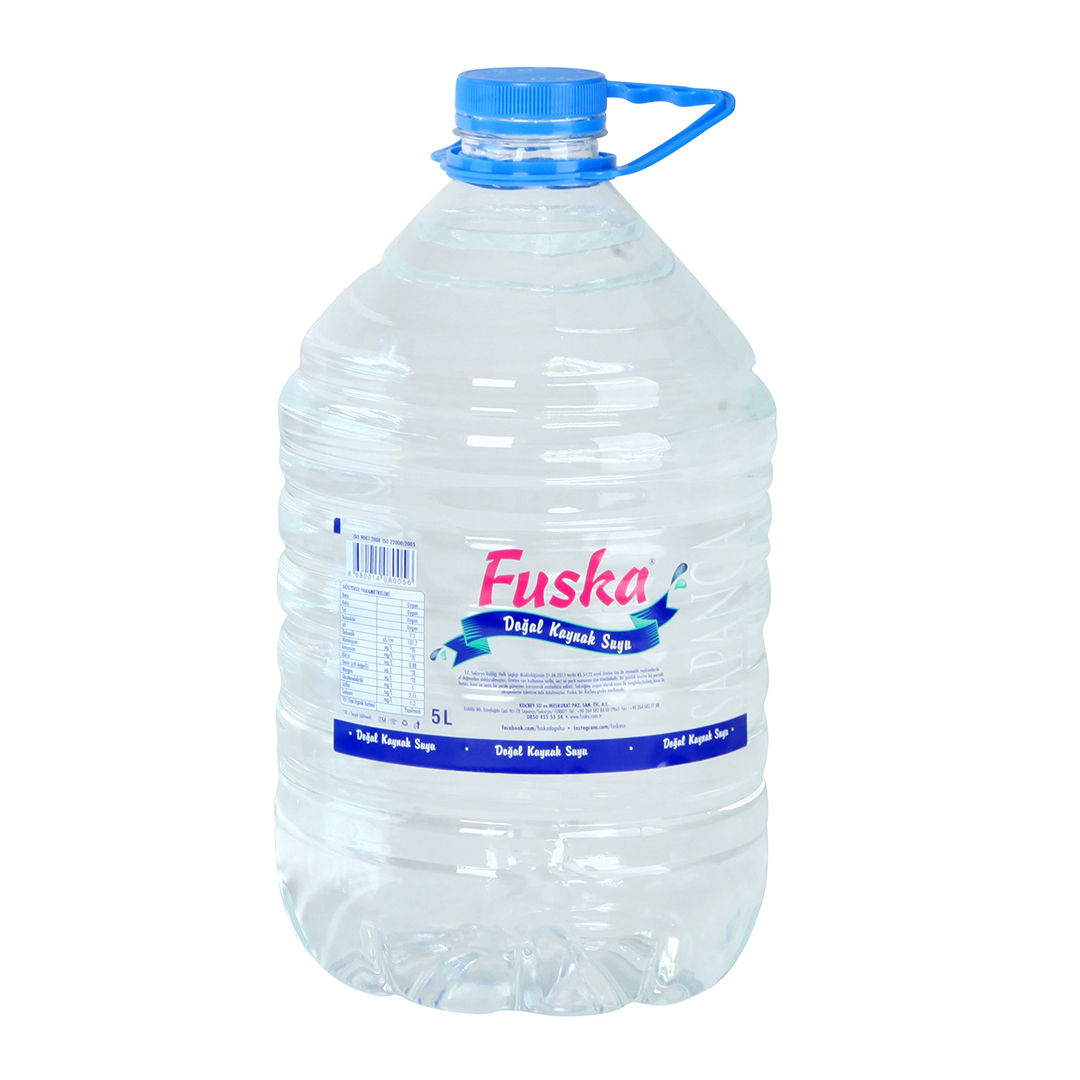 Fuska натуральная пружинная пластиковая бутылка воды