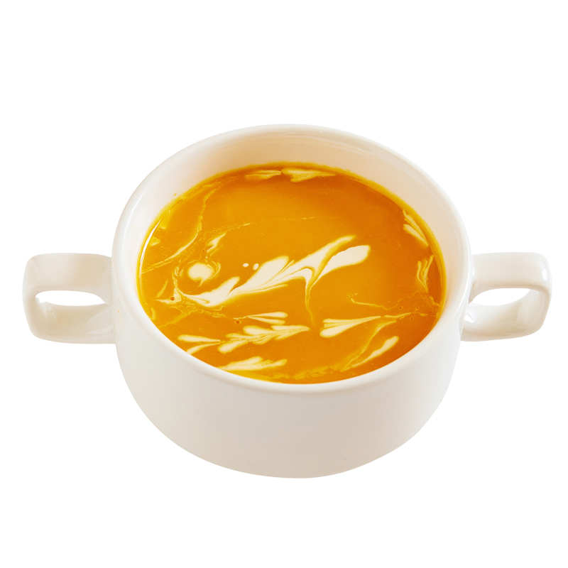 Vegetarian Western soup good quality pumpkin soup