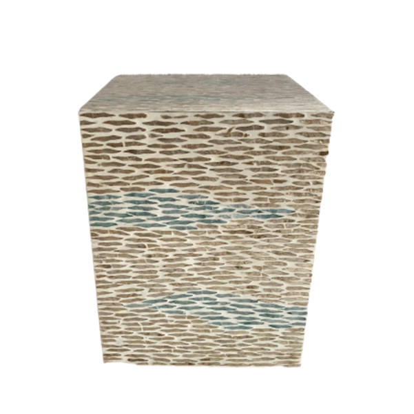 High quality best selling luxury Mother of Pearl Stool handmade in Viet Nam