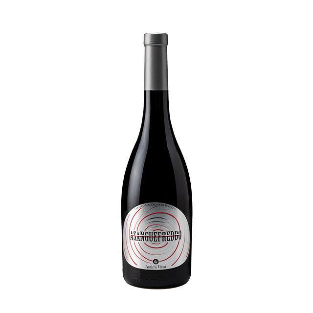 Fresh Sicilian Dry Red Wine - Asanguefreddo - IGT Sicilia 12,5% 75 cl Etna Table Wine Nerello Mascalese to drink cold