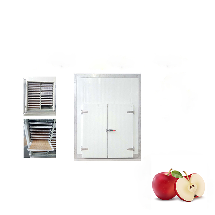 hot air apple tray dryer machine with air energy for commercial fuits chips cracker dehydration