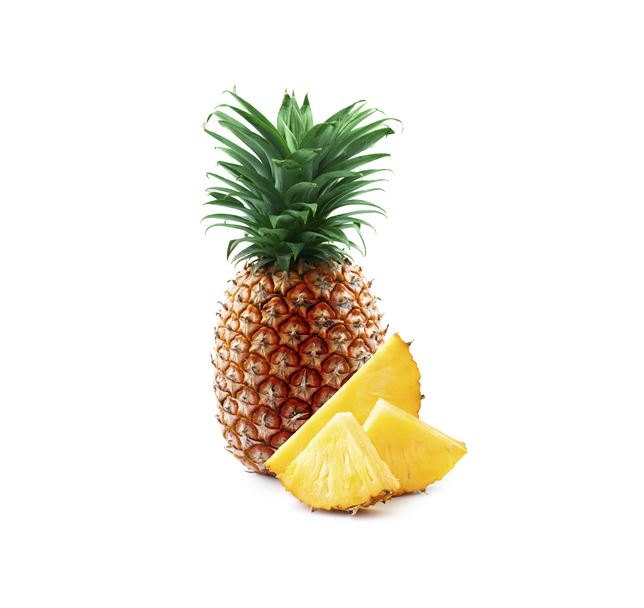 Свежие ананасы MD2 Golden Sweet из Мексики Калибр 5,6,7 предметов, коробка 14 кг