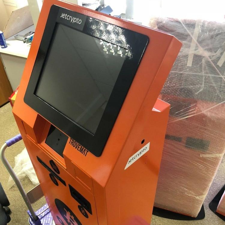 Купите 2 получите 2 бесплатных биткоина ATM Trovemat T1 (мульти-крипто, односторонний криптографический банкомат, только наличные) Бесплатная доставка