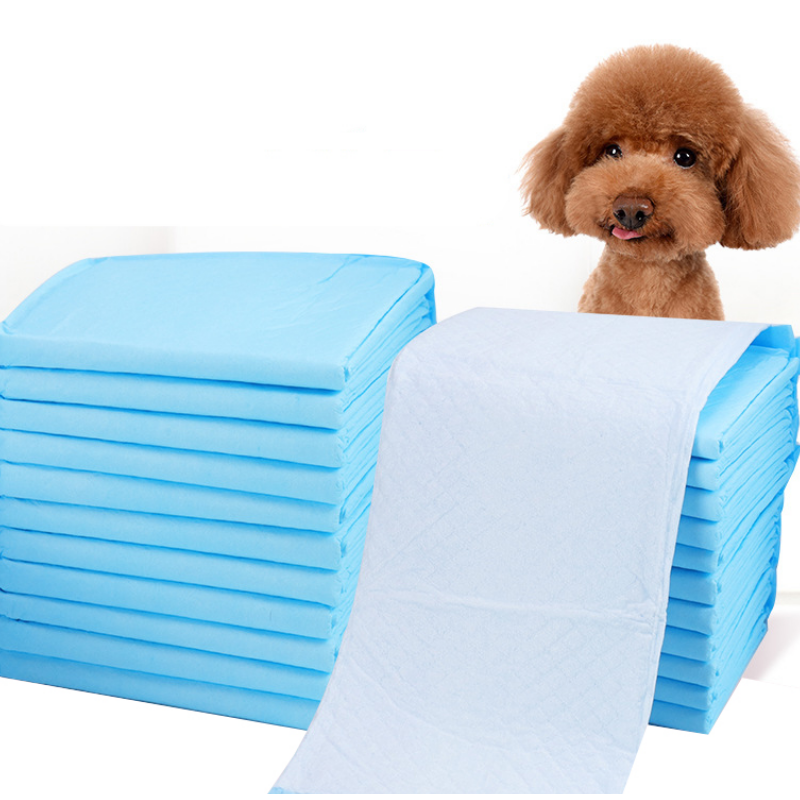 2021 Amazon Hot sale disposable pet puppy dog training pads dog pee pad strong water absorption