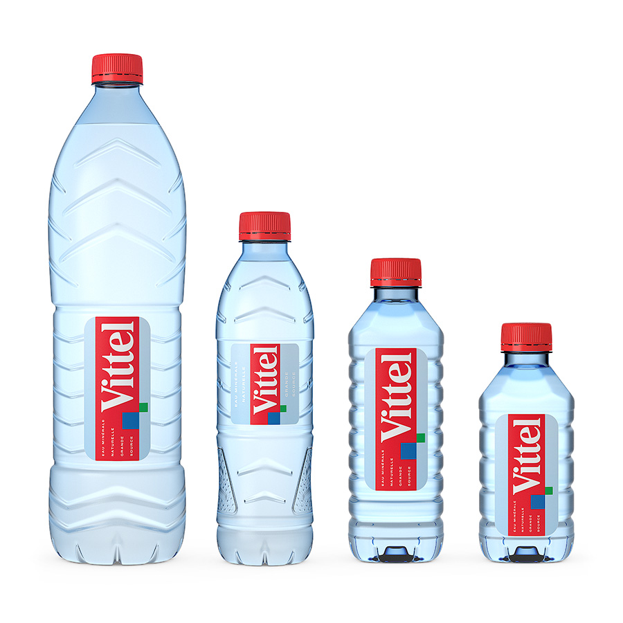 Минеральная вода Vittel в пластиковой бутылке л