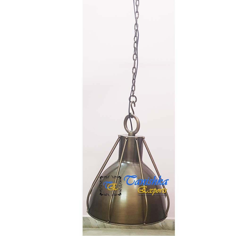 Vintage Hanging Spot Light, Nautical Dome Hanging Spot Light