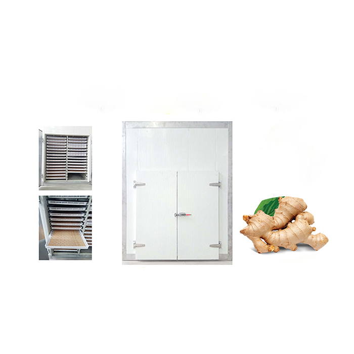 stainless steel ginger tray dryer machine for industrial vegetable fruits dehydration