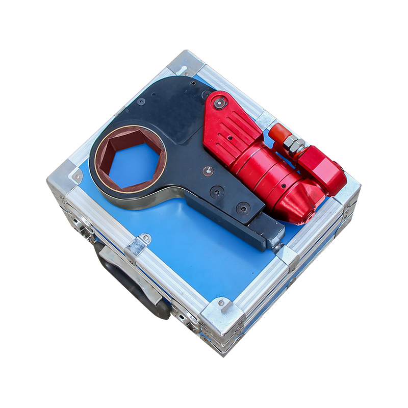 High quality Adjustable ratechet hexaonal steel hollow hydraulic torque wrench with electric pump for sale
