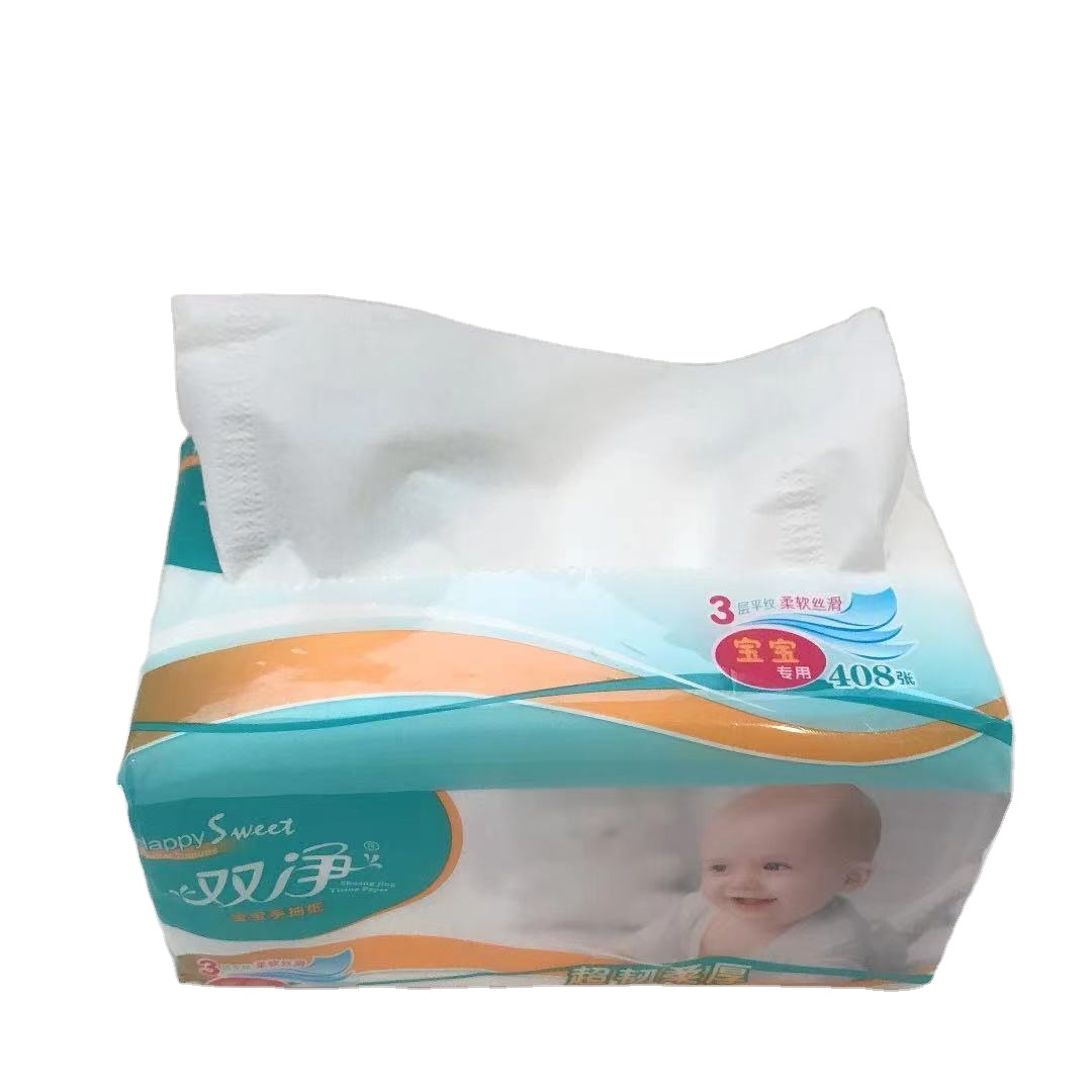 More soft and tougher baby hygiene tissues paper-eco friendly paper towel from factory directly supply