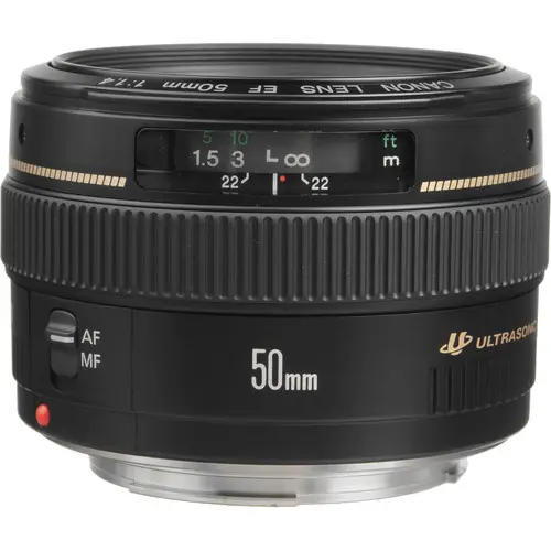 New EF 50mm f/1.4 USM Camera Lens