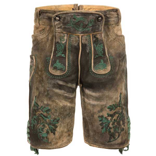Lederhosen для мужчин Октоберфест Lederhosen спилковая коровья кожа для баварского фестиваля
