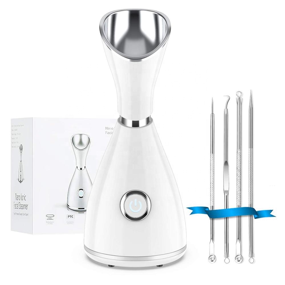 Нано туман мистер опрыскиватель с Blackhead Remover Kit лица пароход